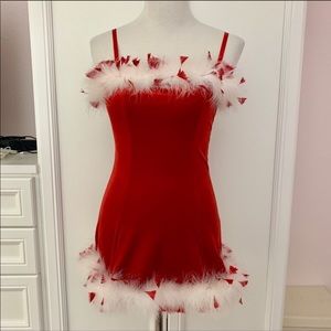 Frederick’s of Hollywood Santa Slip